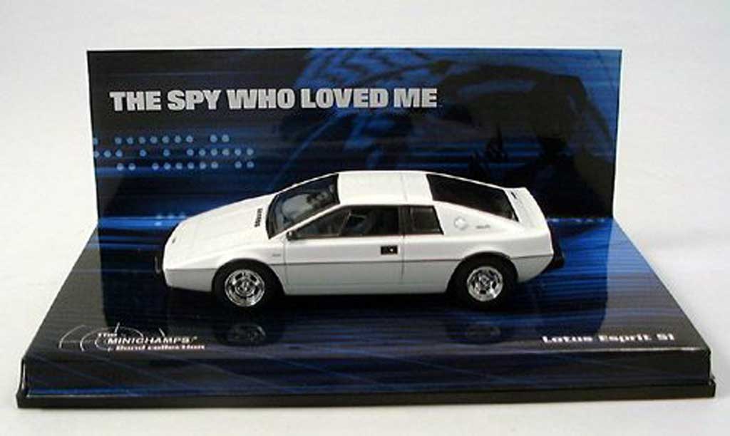 Lotus Esprit 1/43 Minichamps James Bond The Spy wo loved me diecast model cars