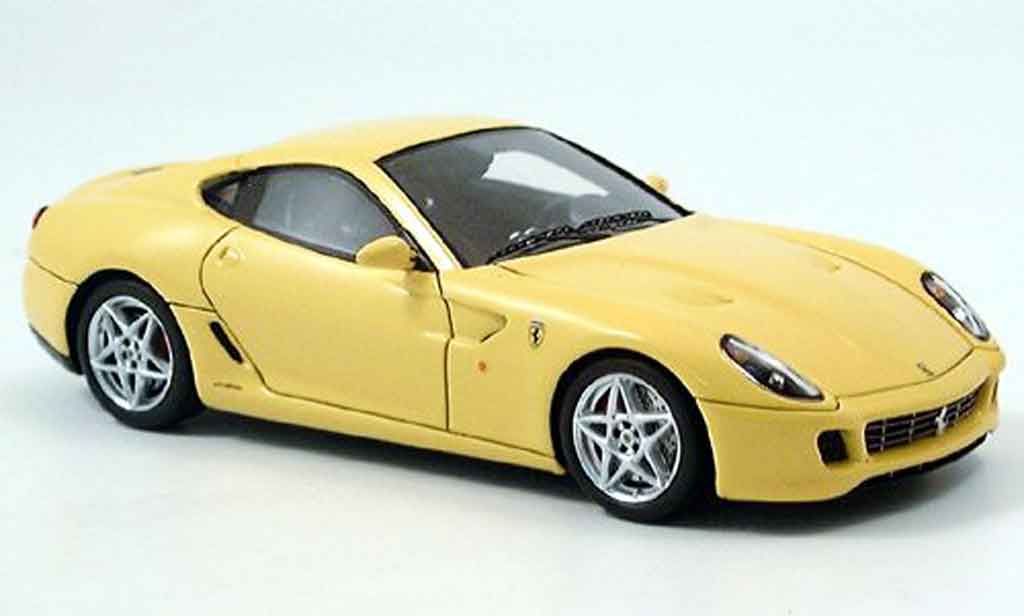Ferrari 599 GTB 1/43 Red Line GTB yellow 2006 diecast model cars