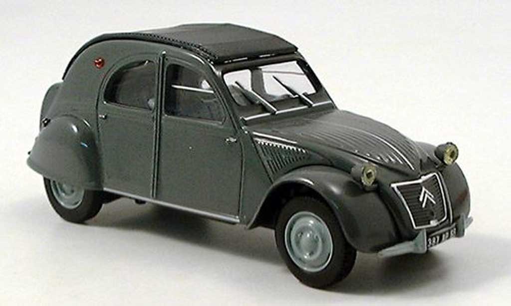 Citroen 2CV 1/43 Norev grey ferme toit rabattable diecast model cars