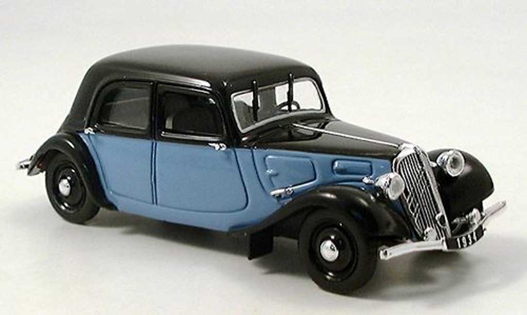 Citroen Traction 11 1/43 Norev 11 AL black-grey 1935 diecast model cars