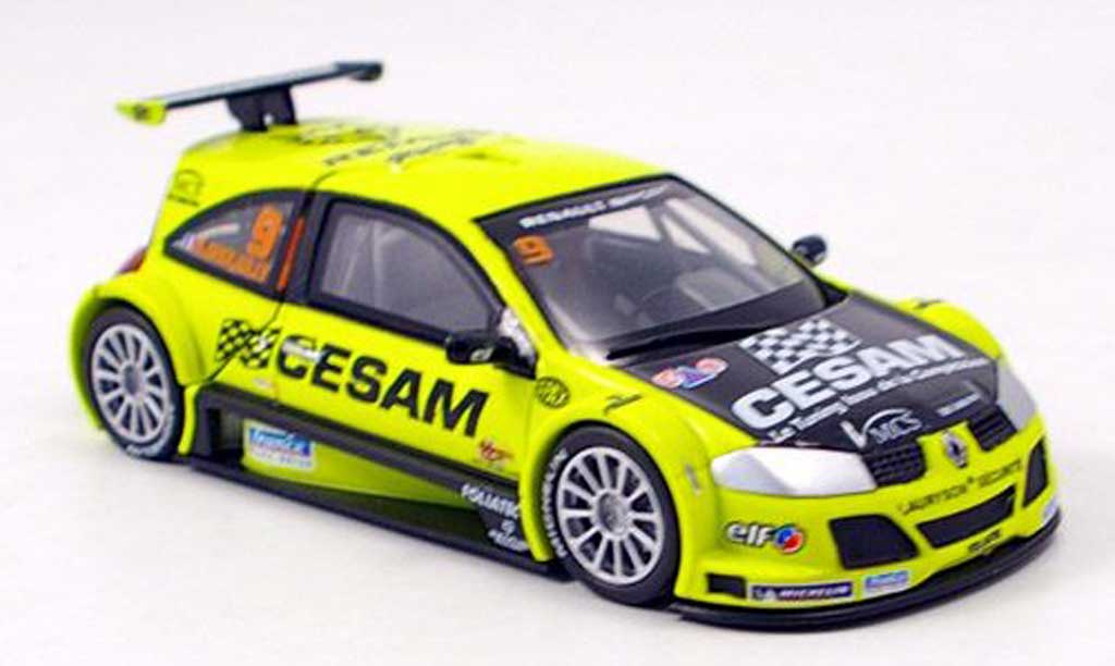 Renault Megane Trophy 1/43 Norev Trophy CESAM diecast model cars