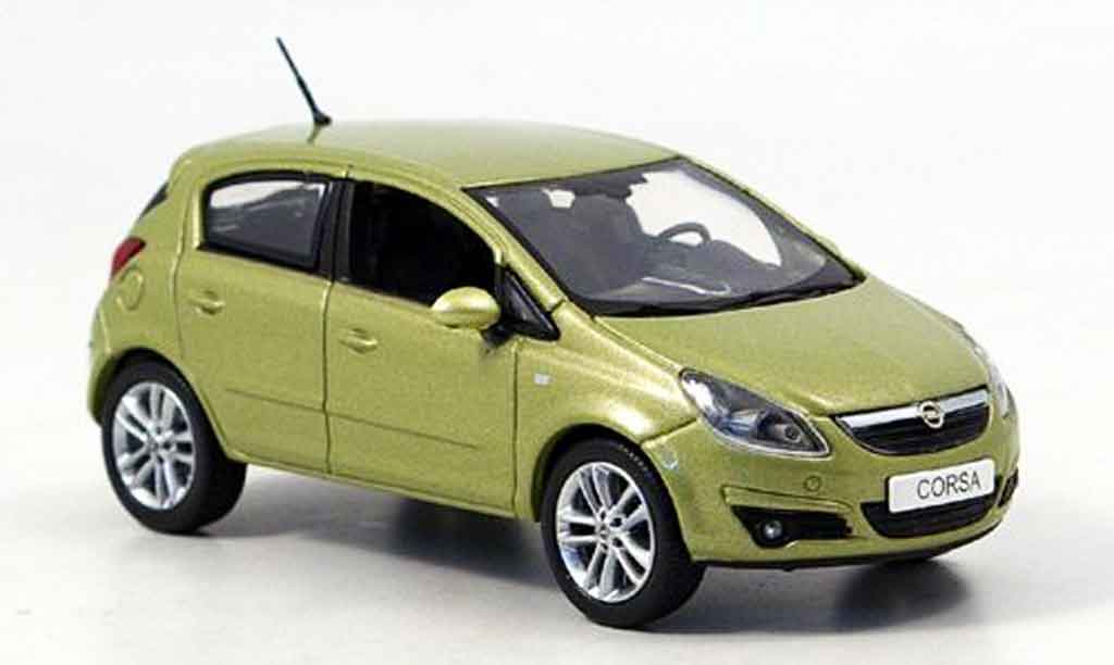 Opel Corsa 1/43 Norev grun 5 turer 2006 diecast model cars