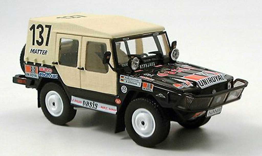 Volkswagen Iltis 1/43 Norev No.137 Paris Dakar Rally 1980 diecast model cars