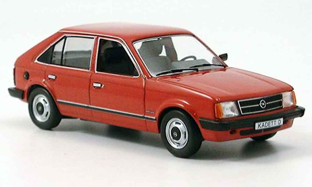 Opel Kadett D 1/43 Schuco D red 1979 1984 diecast model cars