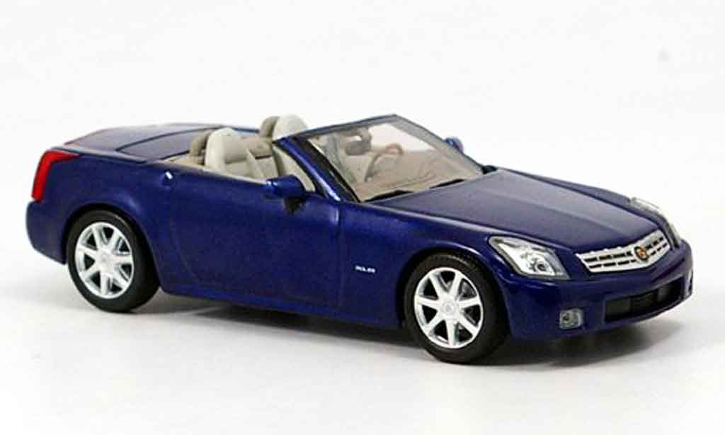 Cadillac XLR 1/43 Norev blue 2004 diecast model cars