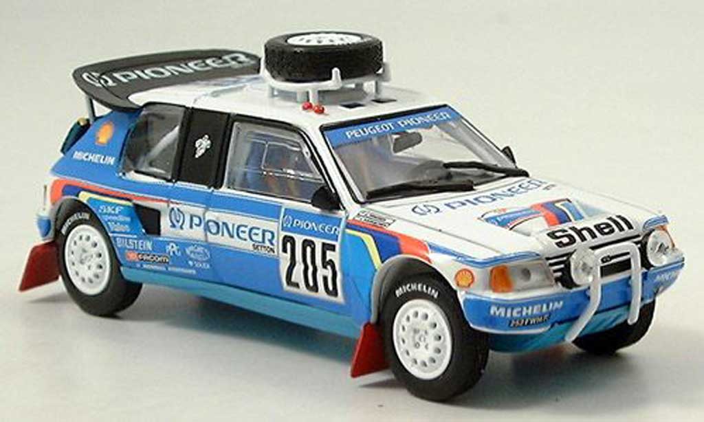 Peugeot 205 Turbo 16 1/43 Norev Turbo 16 Dakar 1988 T16 diecast model cars