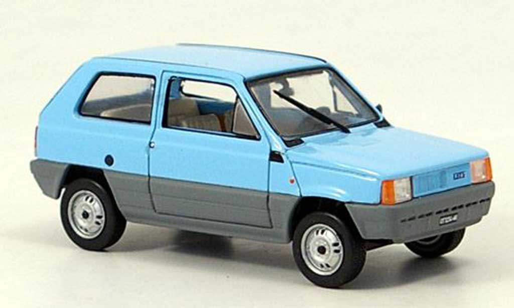 Fiat Panda 1/43 Norev blue/grey 1980 diecast model cars