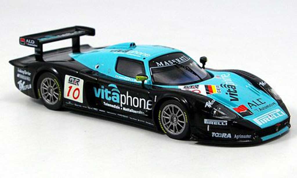Maserati MC12 1/43 IXO No.10 Vitaphone FIA GT Monza Babini-Biagi 2005 diecast model cars