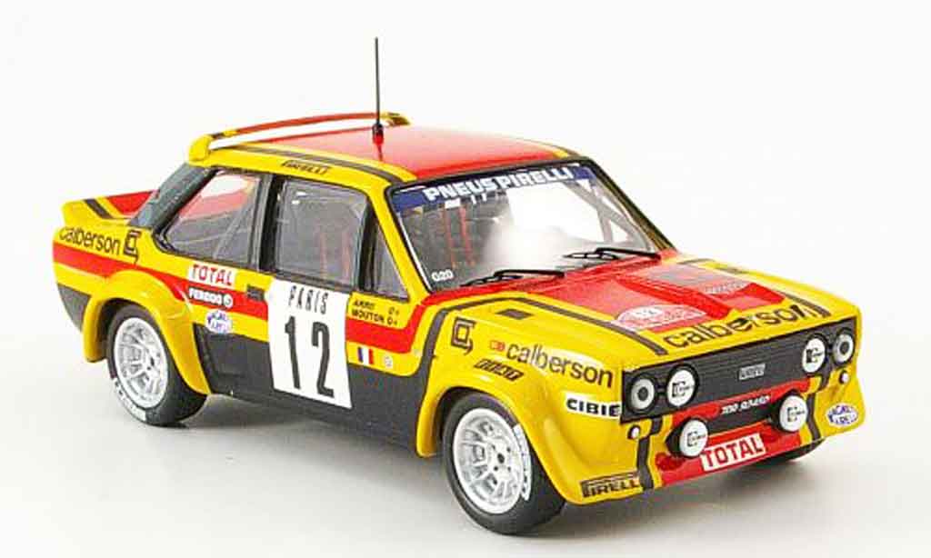 Fiat 131 1/43 IXO Abarth Gr.4 MonteCarlo No.12 Mouto Arrii 1980 diecast model cars