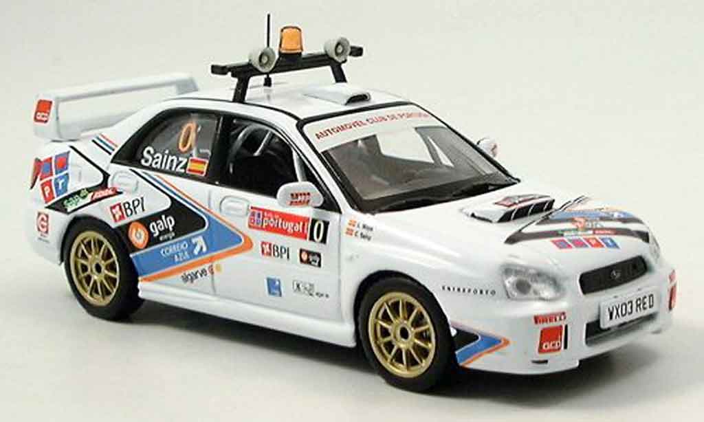Subaru Impreza WRX 1/43 IXO WRX sainz moya portugal 2005 diecast model cars