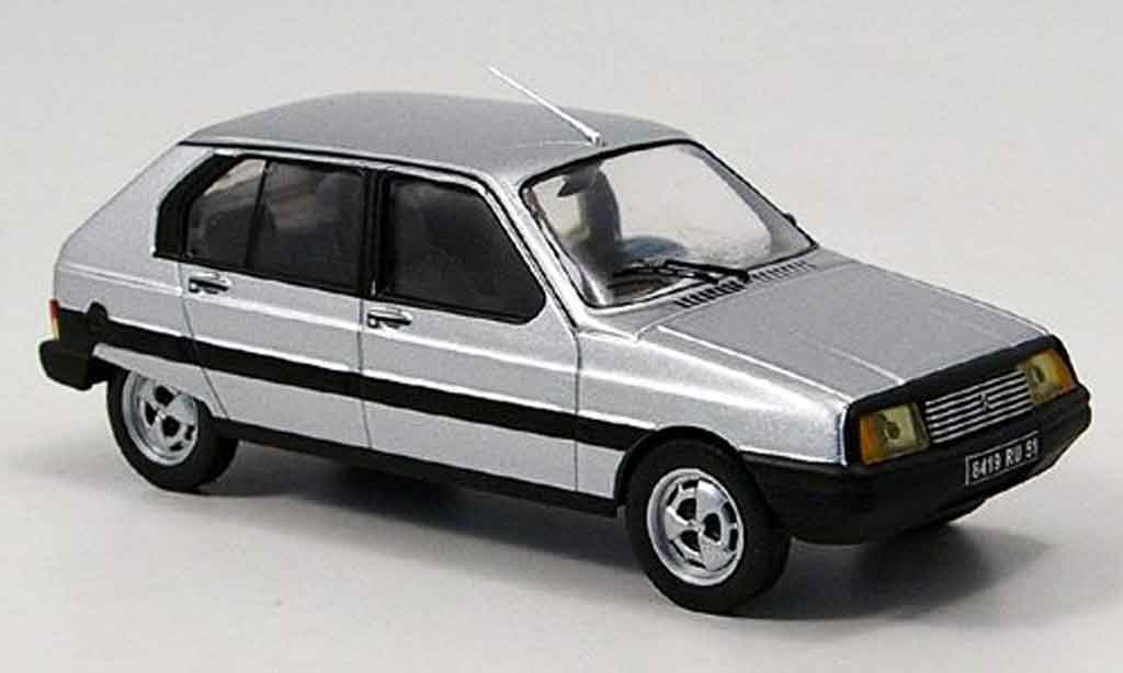 Citroen Visa 1/43 IXO club grey metallisee 1981 diecast model cars