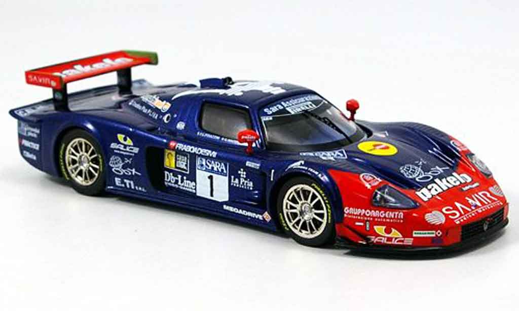 Maserati MC12 1/43 IXO no.1 perazzinin matteuzzi 2005 diecast model cars