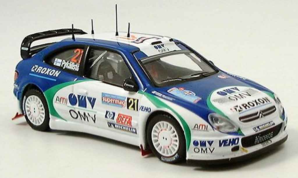 Citroen Xsara WRC 2005 1/43 IXO WRC 2005 no.21 pykalisto ovaskeinen italien diecast model cars