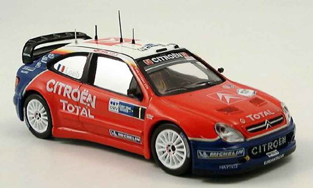 Citroen Xsara WRC 2005 1/43 IXO WRC 2005 no.1 sieger deutschland rallye diecast model cars