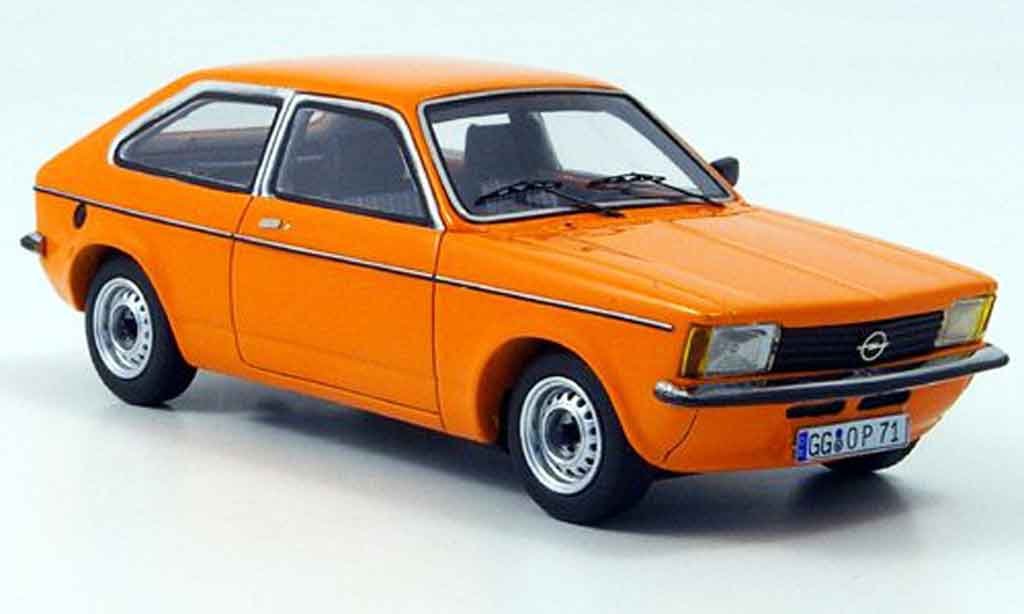 Opel Kadett C 1/43 Neo C city orange 1978 diecast model cars