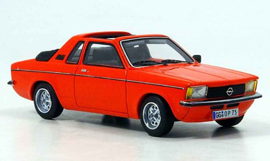 Opel Kadett C 1/43 Neo C aero orangered 1978 diecast model cars
