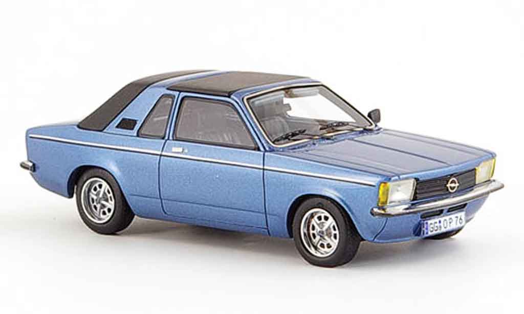 Opel Kadett C 1/43 Neo C aero blue geschlossen 1978 diecast model cars
