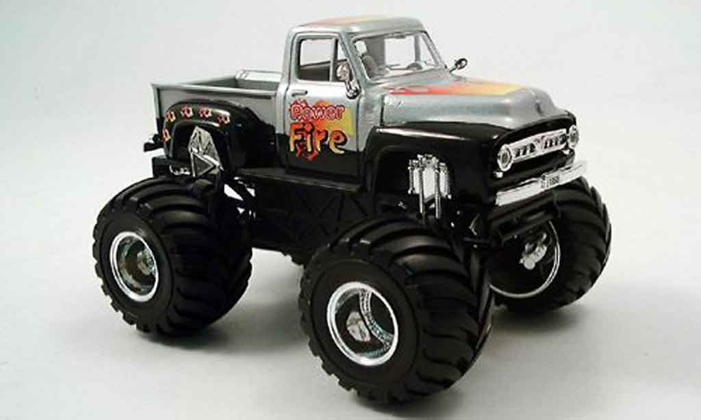 Ford F1 1/43 Yat Ming 00 Monster Truck grey metallisee black 1953 diecast model cars