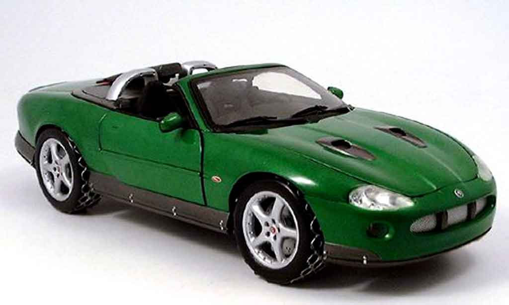 Jaguar XKR 1/18 Ertl roadster james bond collection grun diecast model cars