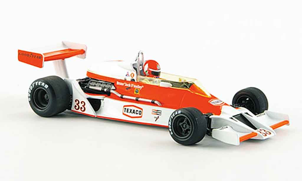 McLaren M26 1/43 Minichamps Ford Giacomelli avec Motornachbildung 1978 diecast model cars