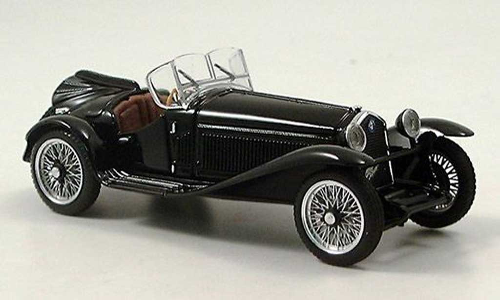 Alfa Romeo 2300 1/43 Brumm black RHD 1931 diecast model cars