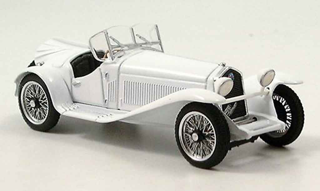 Alfa Romeo 2300 1/43 Brumm cabrio white diecast model cars