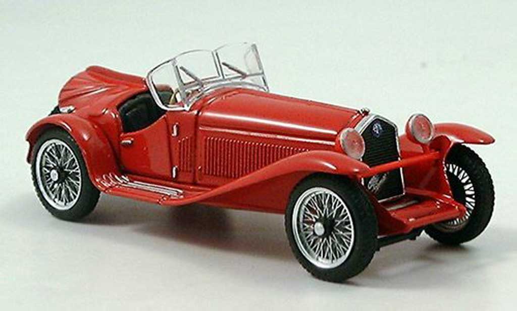 Alfa Romeo 2300 1/43 Brumm Convertible red diecast model cars