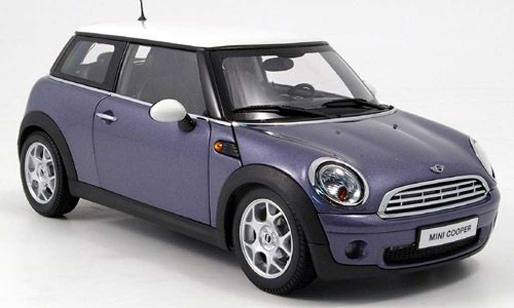 Mini Cooper D 1/18 Kyosho D blue/white diecast model cars