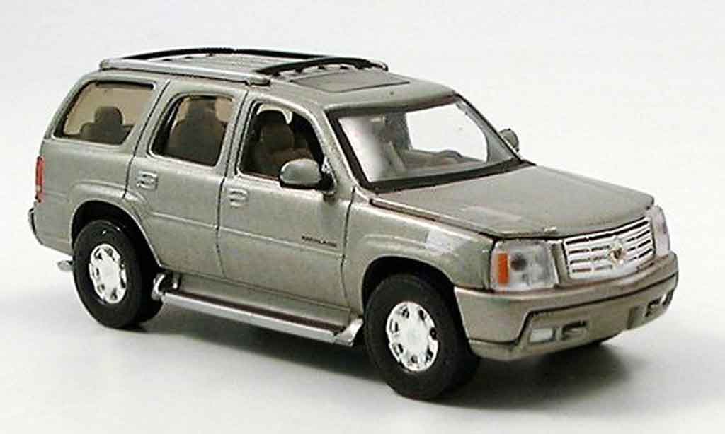 Cadillac Escalade 1/43 Del Prado grey diecast model cars