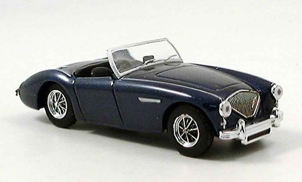 Austin Healey 100 1/43 Del Prado /6 Convertible blue diecast model cars