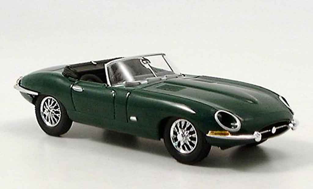 Jaguar E-Type 1/43 Del Prado grun diecast model cars