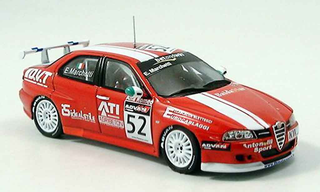 Alfa Romeo 156 GTA WTCC 1/43 Spark GTA WTCC no. 52 marchetti 2006 diecast model cars