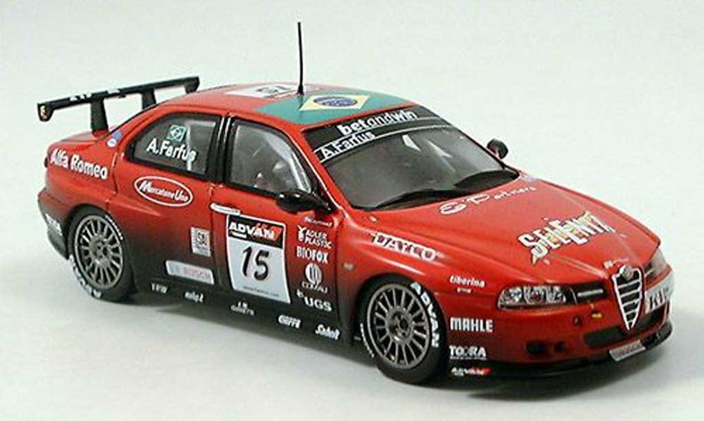Alfa Romeo 156 GTA WTCC 1/43 Spark GTA WTCC No. 15 Farfus 2006 diecast model cars