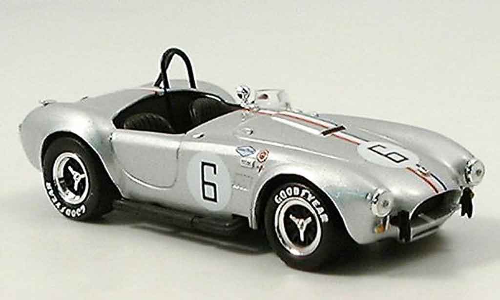 Shelby Ac Cobra 1/43 Del Prado Cobra 427 s c No.6 grey metallisee diecast model cars