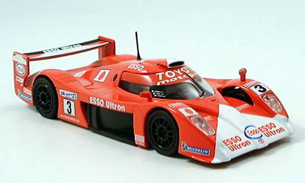 Toyota GT One 1/43 Del Prado no.3 red diecast model cars