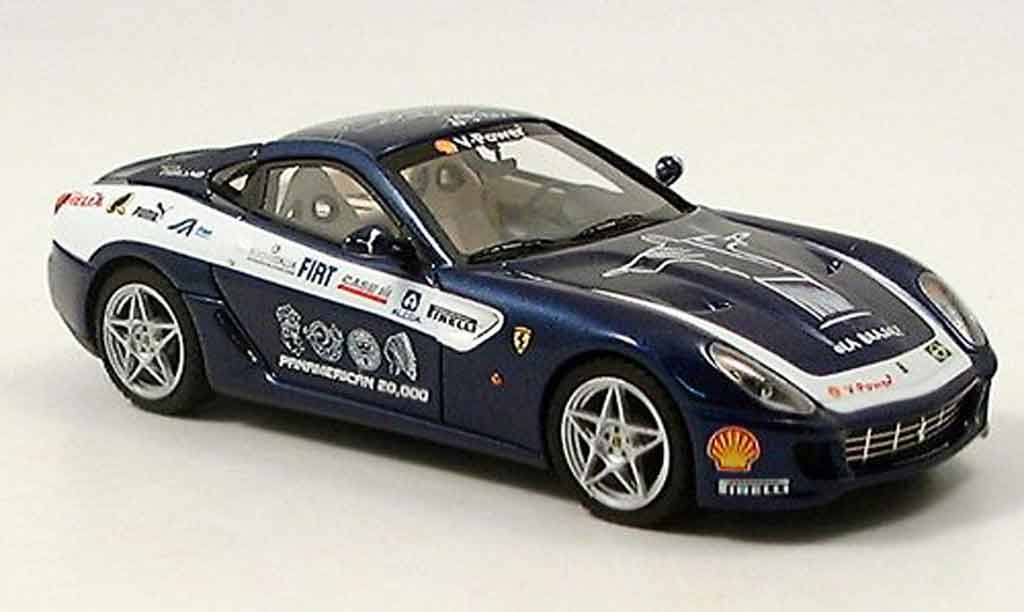 Ferrari 599 GTB 1/43 Look Smart GTB fiorano panamericana blue diecast model cars