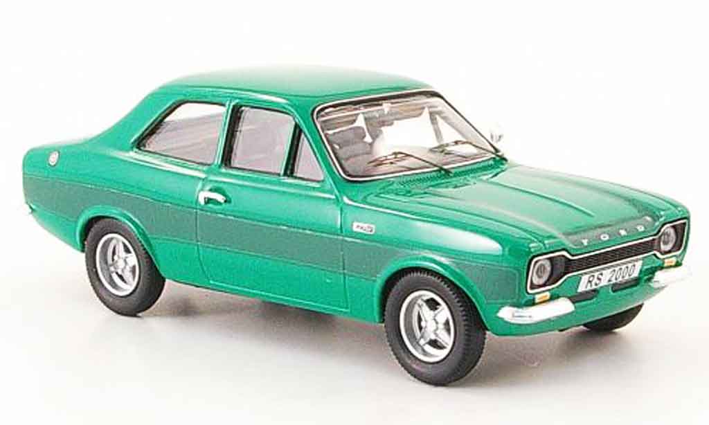 Ford Escort MK1 1/43 Trofeu MK1 2000 grun diecast model cars