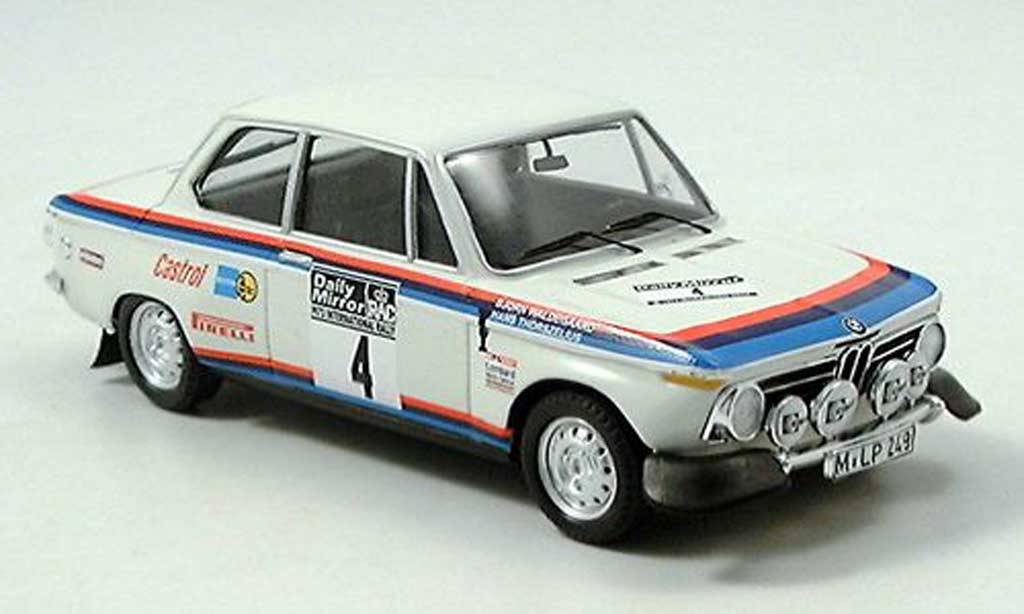 Bmw 2002 Tii 1/43 Trofeu Tii Works Team Rally RAC 1973 Waldegard/Thorzelius diecast model cars