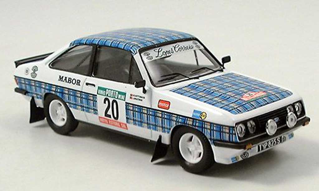 Ford Escort RS 2000 1/43 Trofeu RS 2000 No.20 Lopes Correia Rally Portugal 1979 diecast model cars