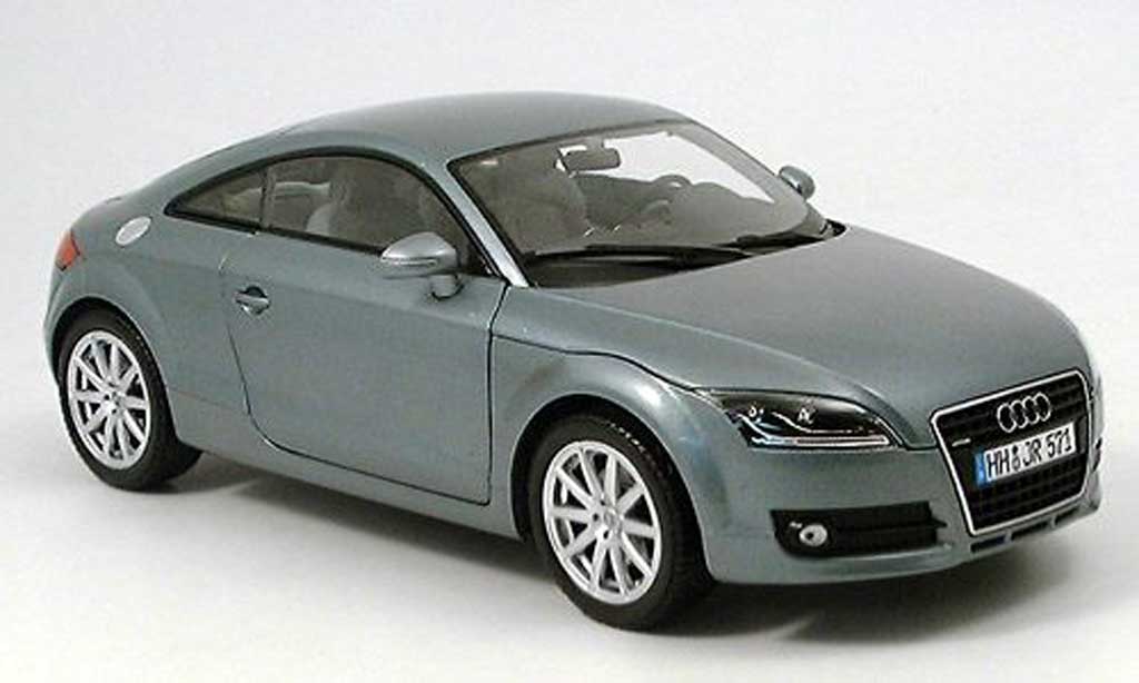 Audi TT 1/18 Minichamps Coupe grey 2006 diecast model cars