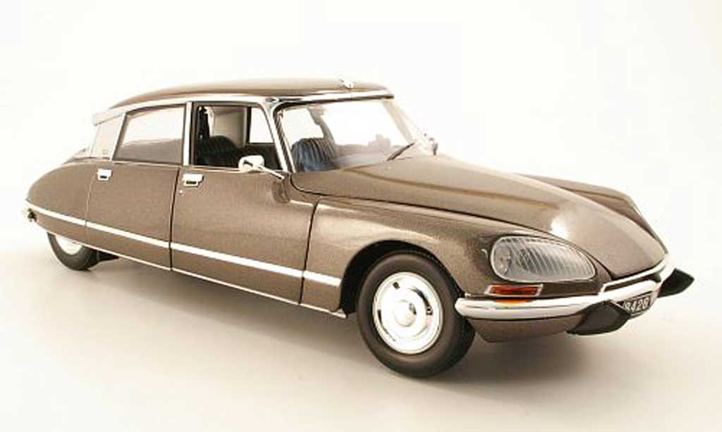 Citroen DS 23 1/18 Norev 23 Pallas brown diecast model cars