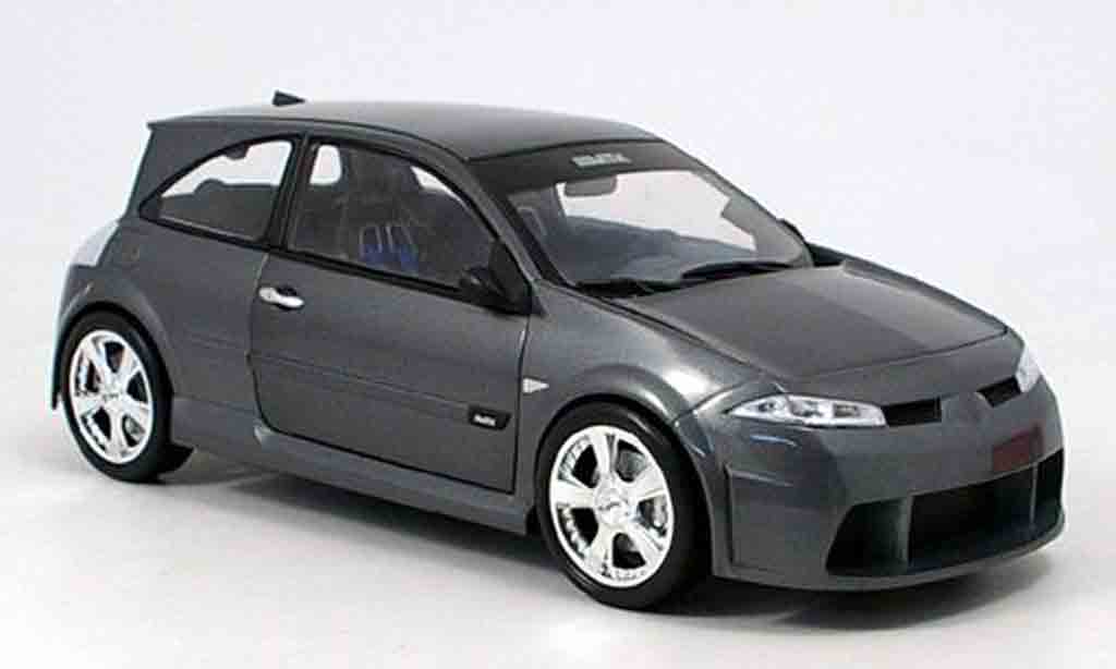 Renault Megane Vampire 1/18 Norev Vampire mtk grey hologramme diecast model cars