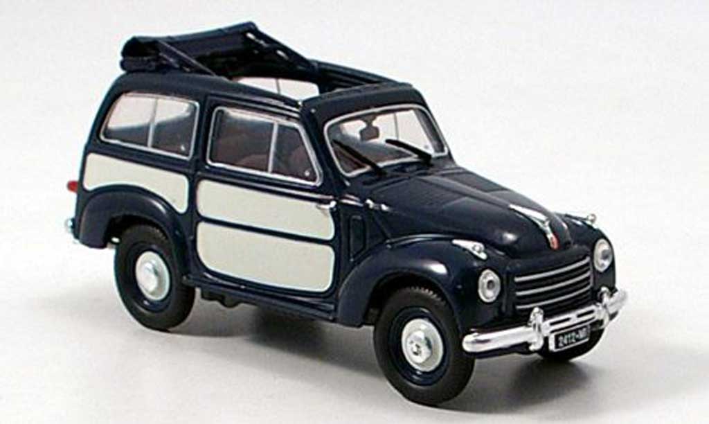 Fiat 500 1/43 Norev Belvedere blue 1952 diecast model cars