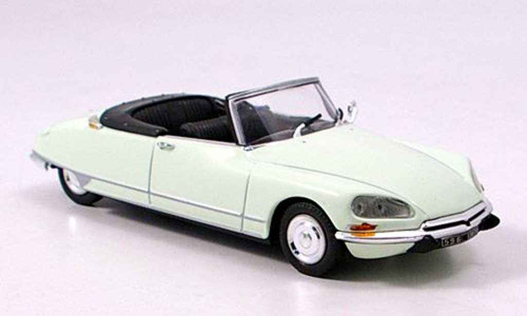 Citroen DS 21 1/43 Norev 21 cabriolet white 1970 diecast model cars