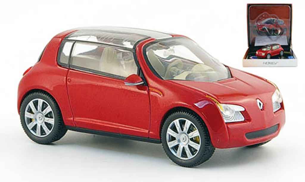 Renault Zoe 1/43 Norev red autosalon genf 2005 diecast model cars