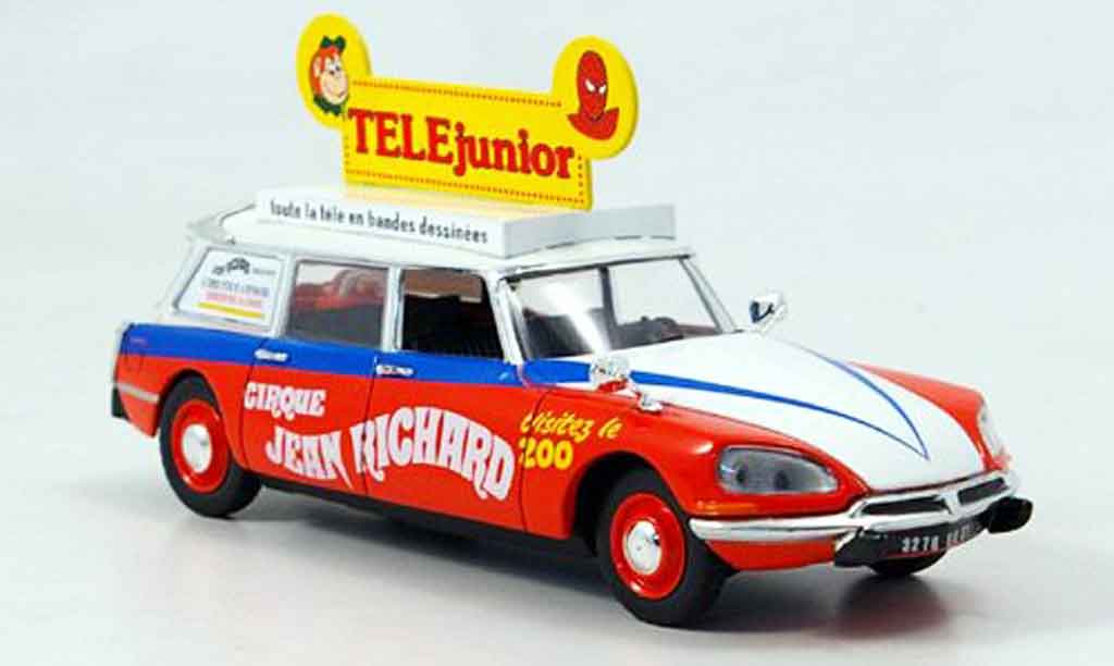 Citroen DS 1/43 Norev break zirkus pinder tinitin diecast model cars