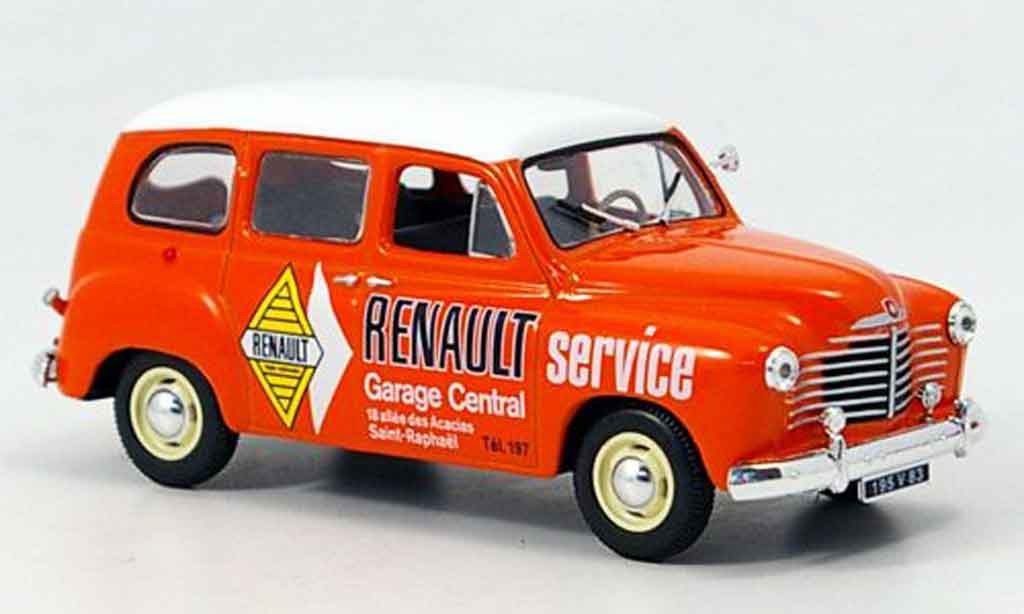 Renault Colorale 1/43 Norev service orange white diecast model cars