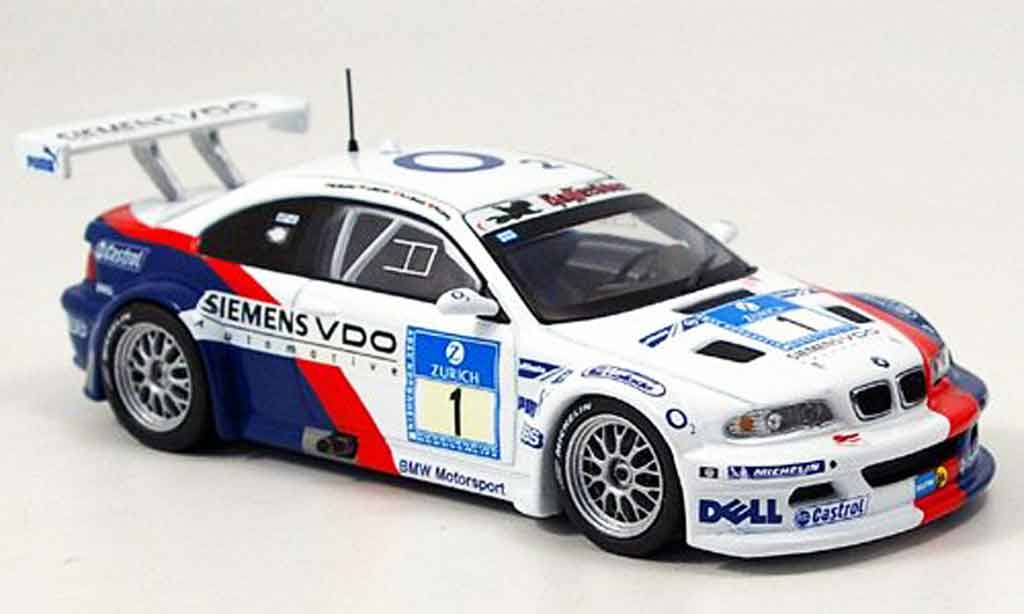 Bmw M3 E46 1/43 IXO GTR E46 No.1 Nurburgring 2005 diecast model cars