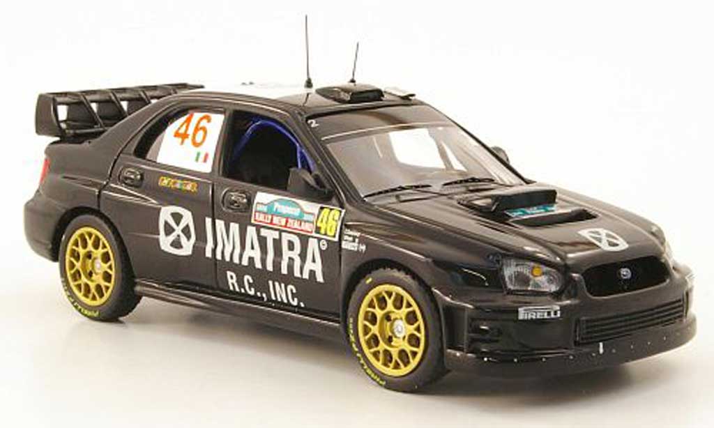Subaru Impreza WRX 1/43 IXO WRX No.46 Imatra Rossi/Cassina Rally Neuseeland 2006 diecast model cars