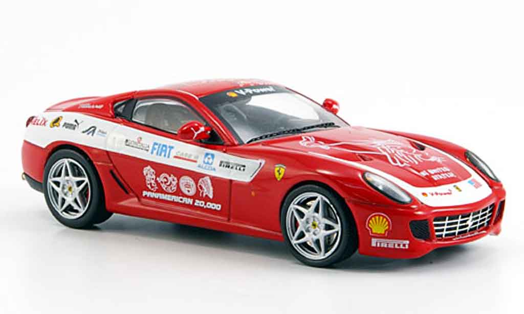 Ferrari 599 GTB 1/43 IXO GTB panamericana red 2006 diecast model cars